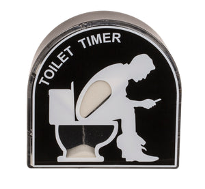 Toilettengänger Sanduhr Scherzartikel