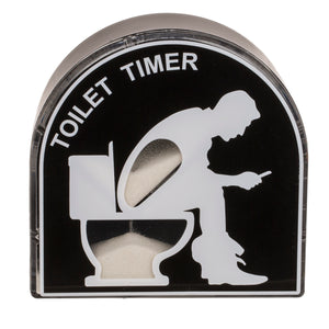 Toilettengänger Sanduhr Scherzartikel