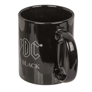 AC/DC Back in Black Geschenkset für Fans - Tasse und Socken