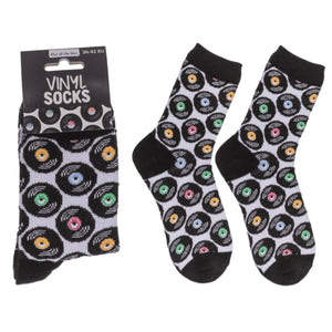 Vinyl Schallplatte Socken in 36-42