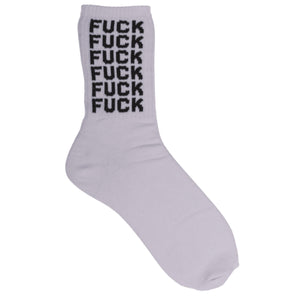 Fuck Off Tennis Socken in 38-42