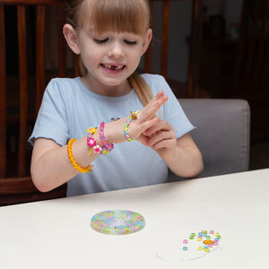 Smile Gesichter Bastelset Pastell Armband DIY Set