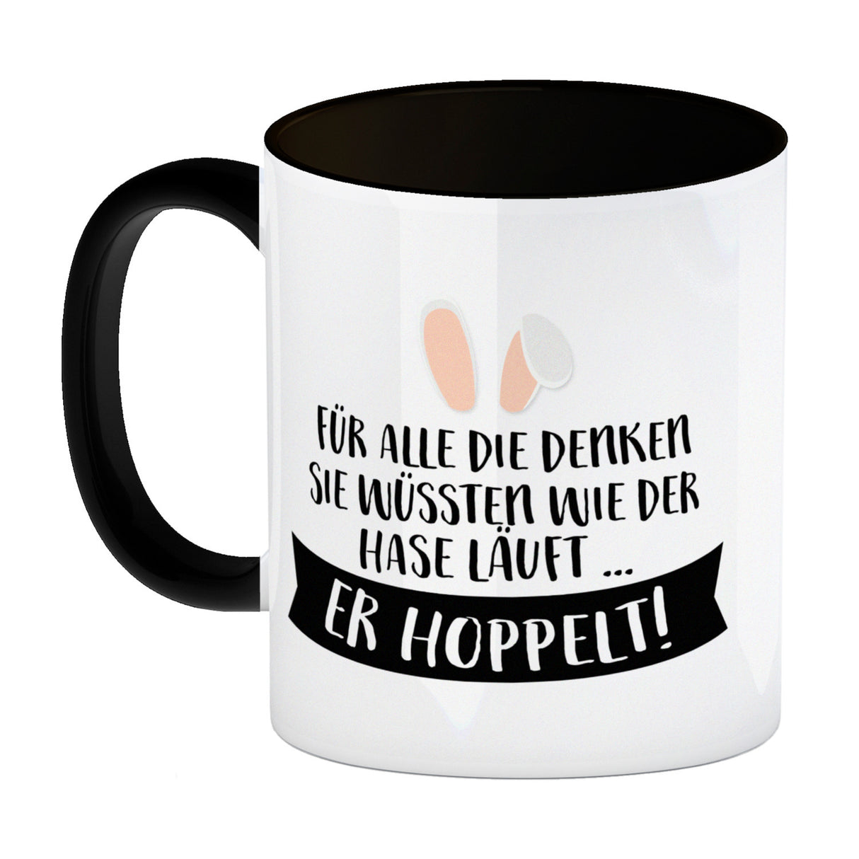 Für alle die denken sie wüssten wie der Hase läuft… Kaffeebecher