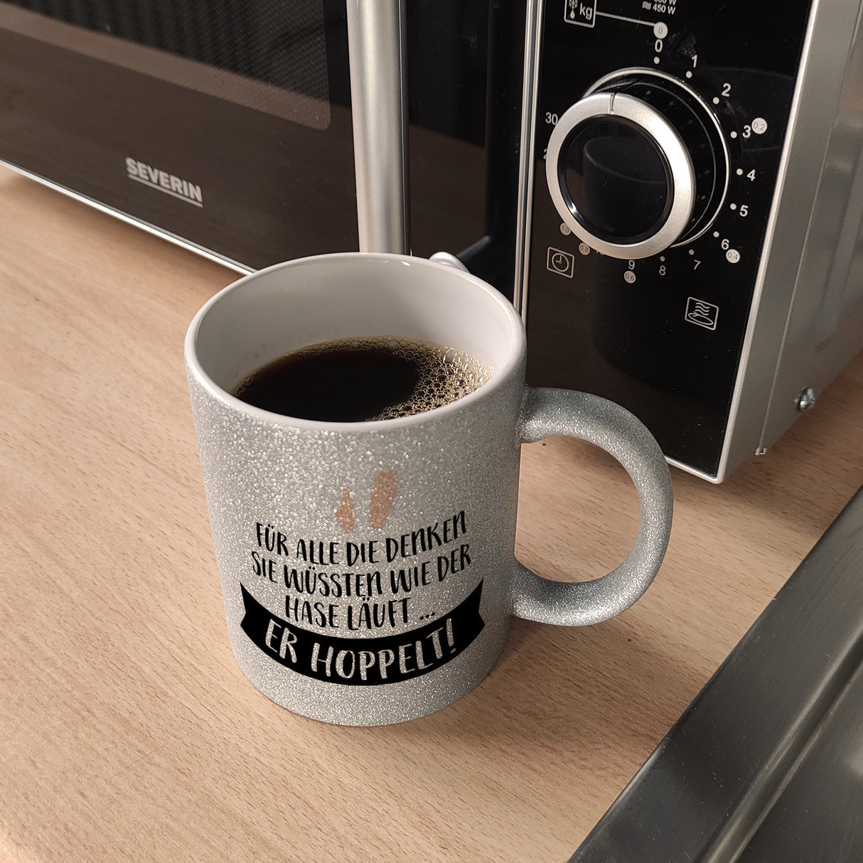 Für alle die denken sie wüssten wie der Hase läuft… Kaffeebecher