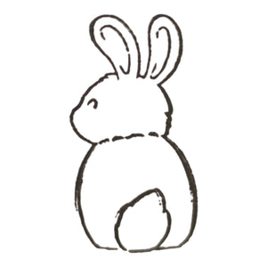 Hase Holzstempel