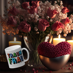 Kaffeebecher mit Spruch: Traumfrau