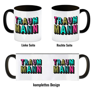 Kaffeebecher mit Spruch: Traummann
