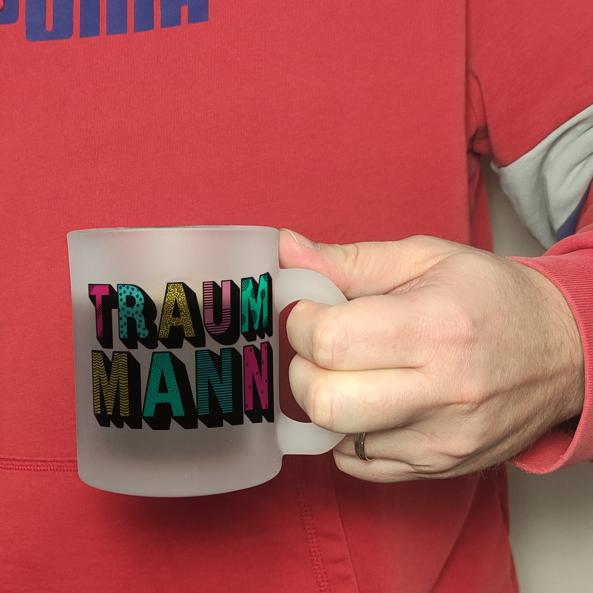Kaffeebecher mit Spruch: Traummann