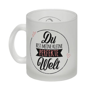 Du bist meine kleine perfekte Welt Kaffeebecher