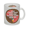 Kaffeebecher mit Spruch: Ich liebe dich wie ein dickes ...