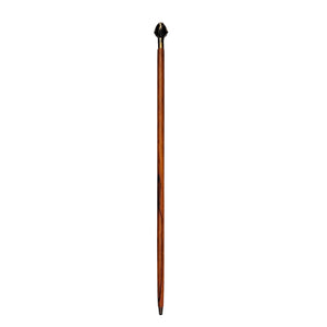 Napoleon Bonaparte Spazierstock aus Holz mit goldenem Griff aus Metall