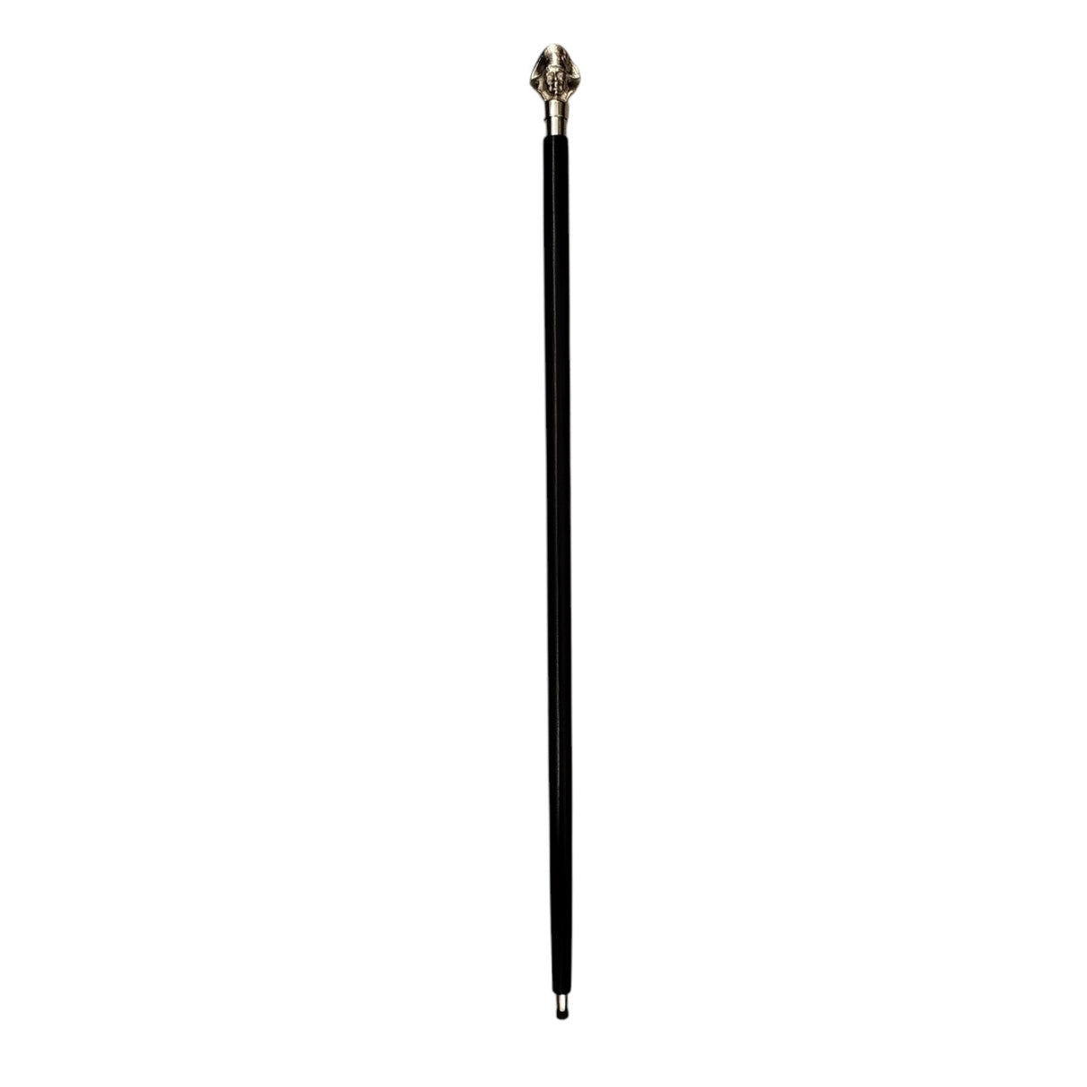 Napoleon Bonaparte Spazierstock aus Holz mit silbernem Griff aus Metall