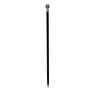 Napoleon Bonaparte Spazierstock aus Holz mit silbernem Griff aus Metall