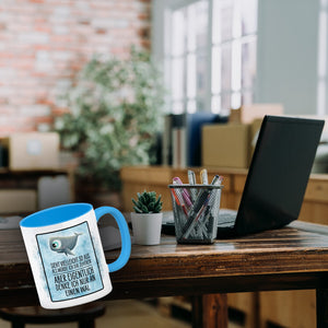 Sieht vielleicht so aus als… Wal Kaffeebecher