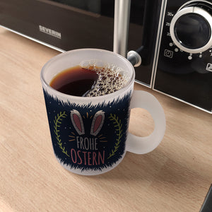 Kaffeebecher mit Spruch: Frohe Ostern
