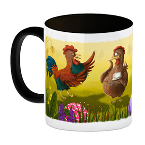 Frohe Ostern Kaffeebecher mit Ostermotiv