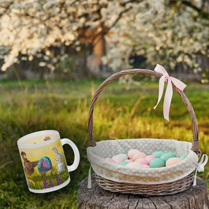 Frohe Ostern Kaffeebecher mit Ostermotiv