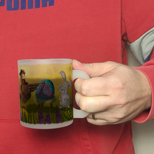 Frohe Ostern Kaffeebecher mit Ostermotiv
