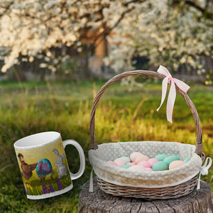 Frohe Ostern Kaffeebecher mit Ostermotiv