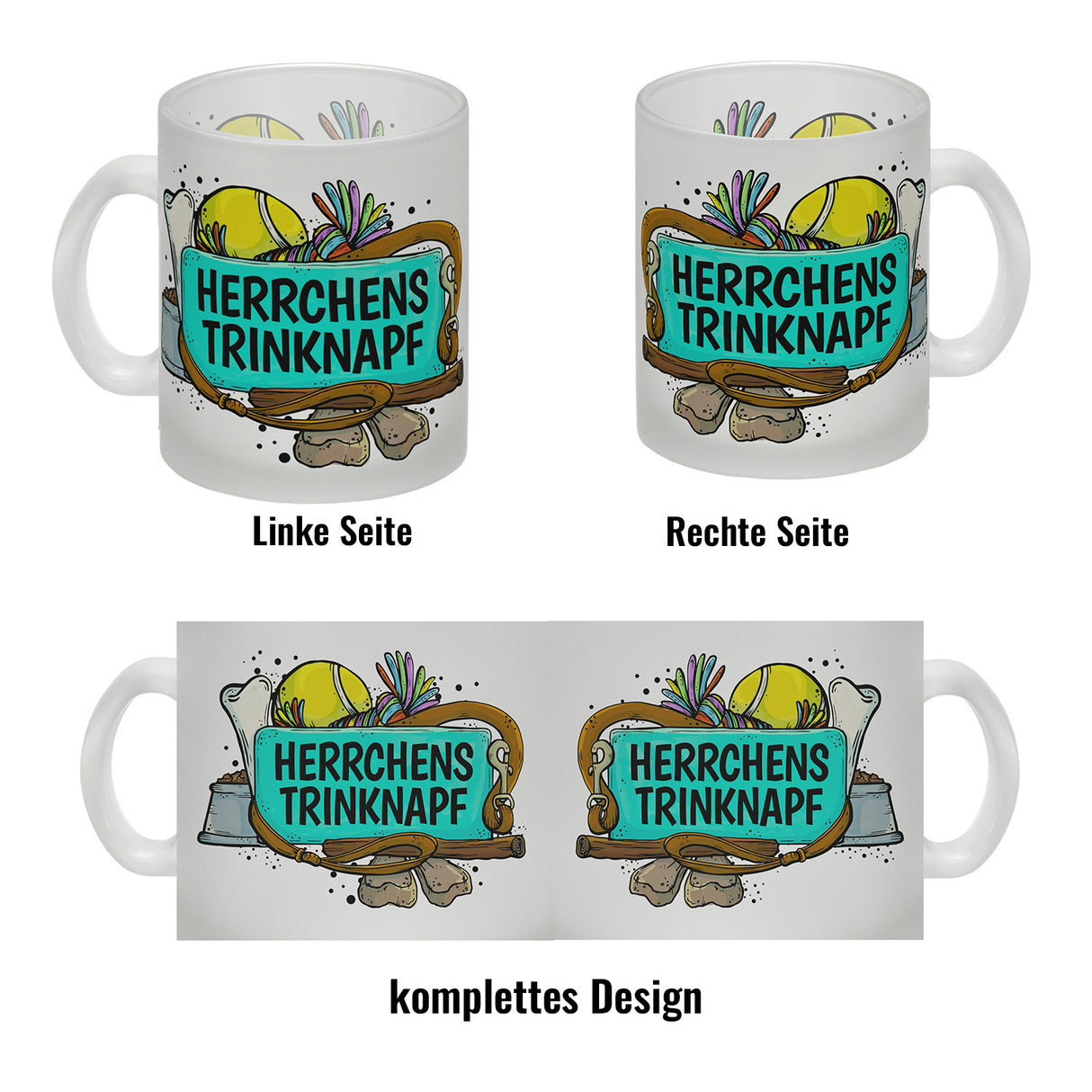 Herrchens Trinknapf Kaffeebecher