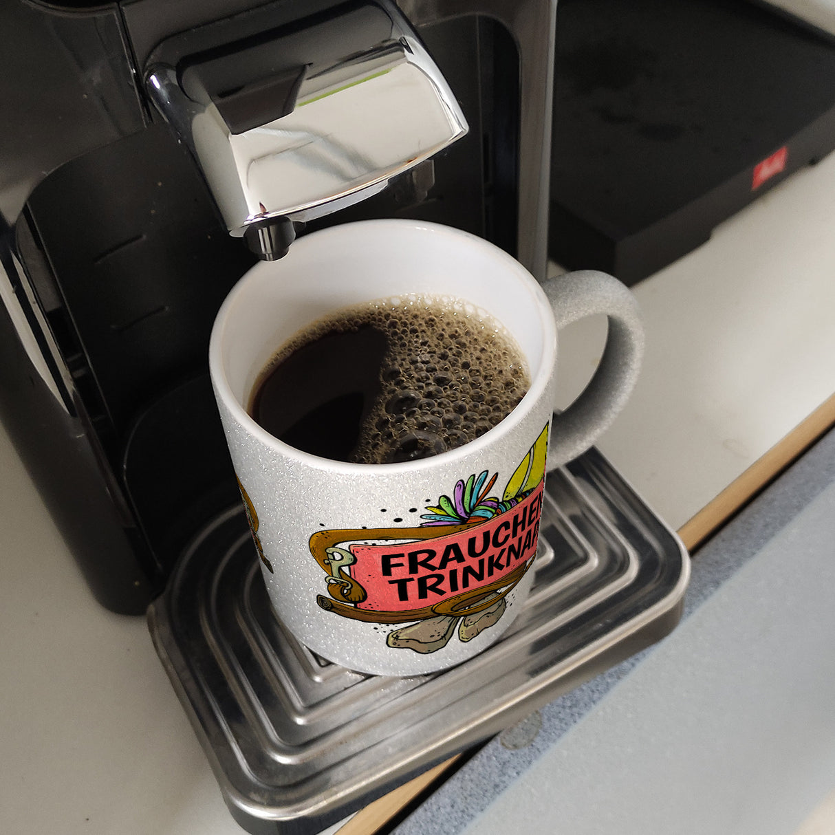 Frauchens Trinknapf Kaffeebecher