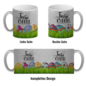 Kaffeebecher mit Spruch: Frohe Ostern