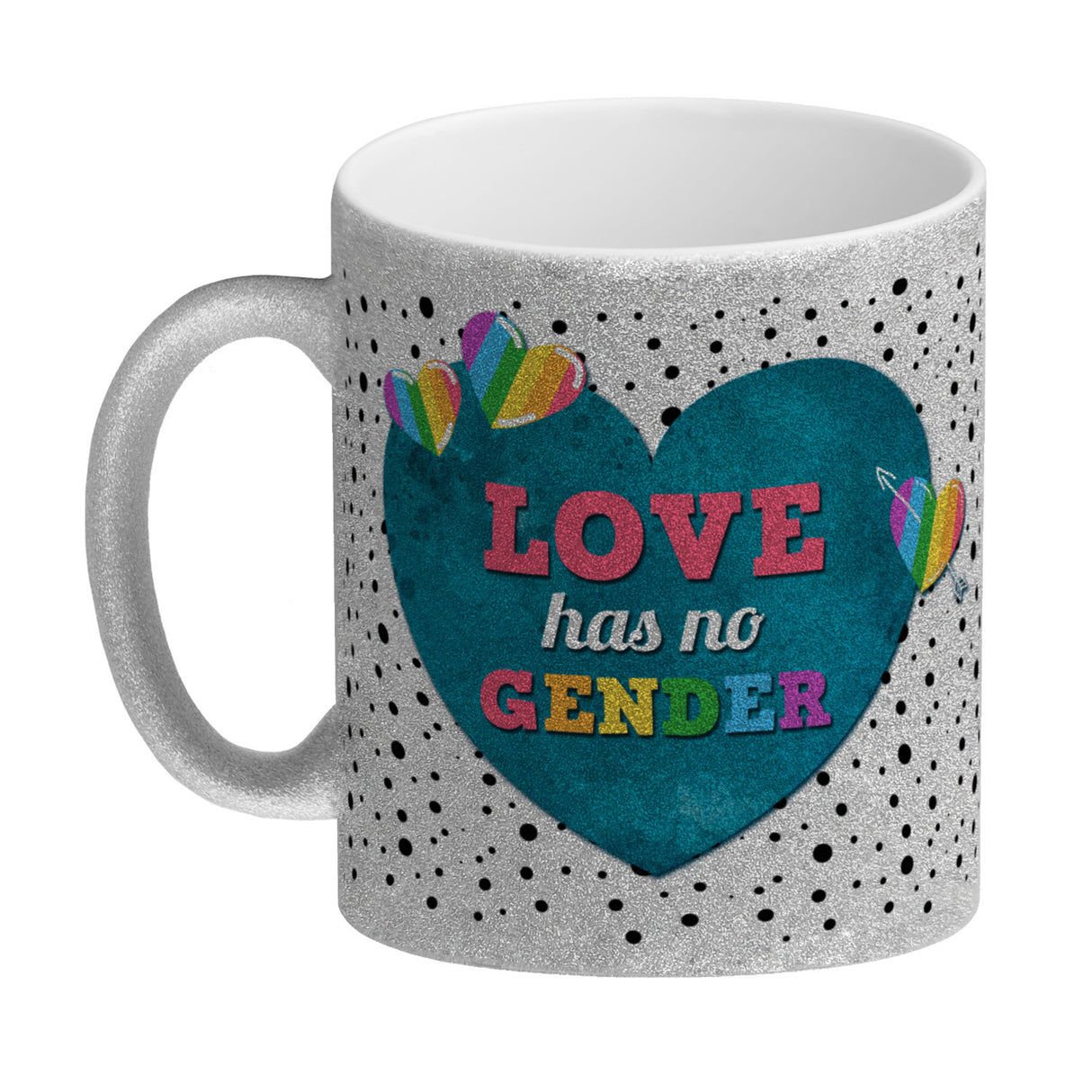 Kaffeebecher mit Spruch: Love has no gender