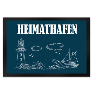 Heimathafen Leuchtturm Fußmatte