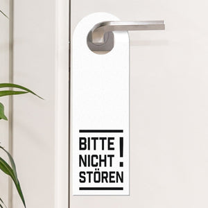 Bitte nicht stören Türhänger für die Türklinke Bürotüre Zimmertüre Geschäft Privat Büro