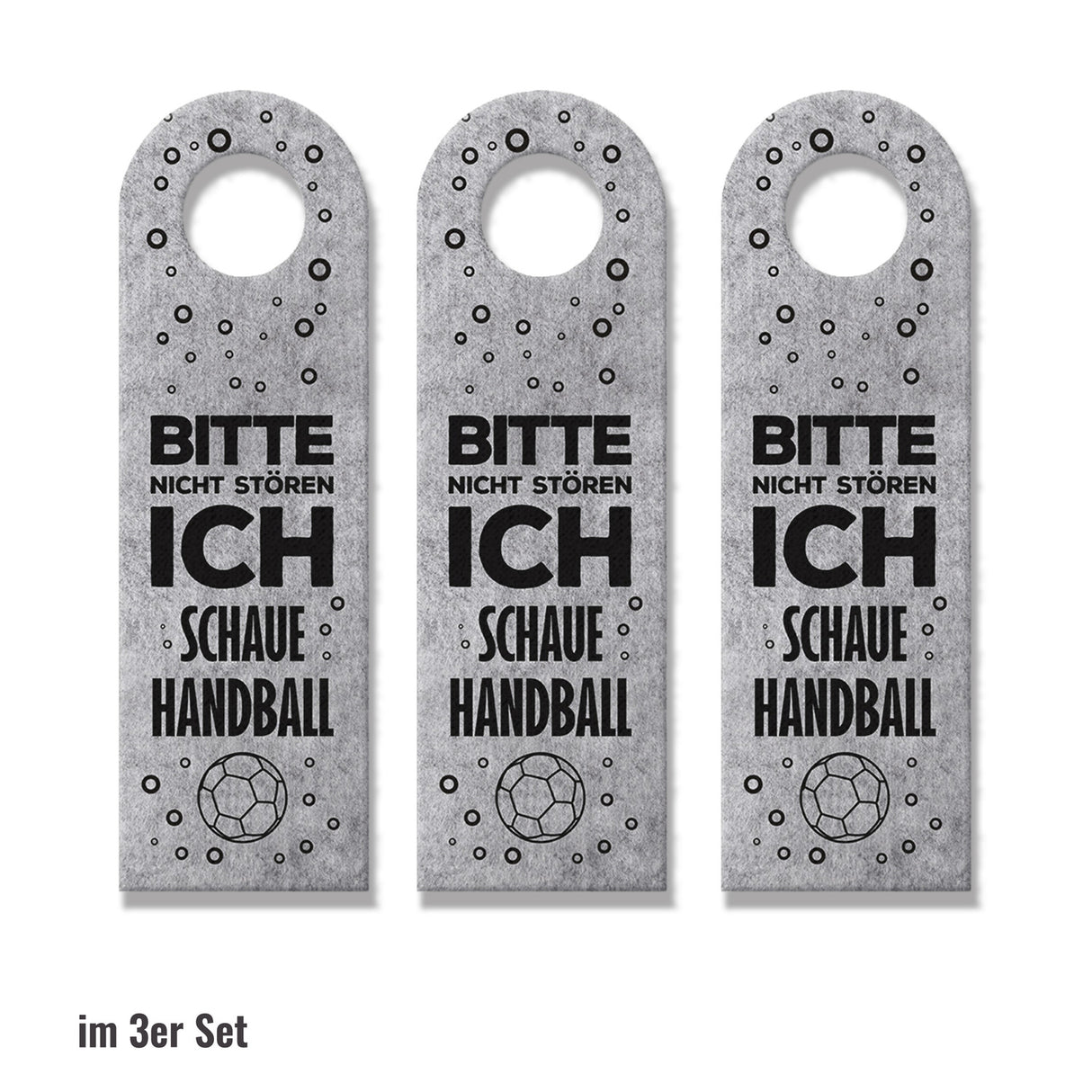 Bitte nicht stören, ich schaue Handball - Komm rein Türhänger