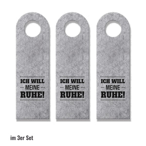 Ich will meine Ruhe - Komm rein Türhänger