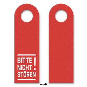 Bitte nicht stören Türhänger für die Türklinke Bürotüre Zimmertüre Geschäft Privat Büro