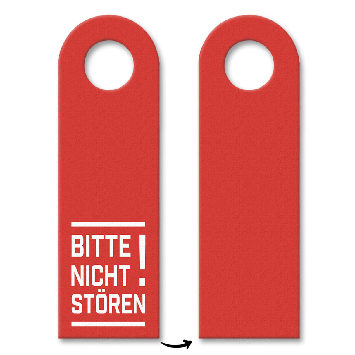 Bitte nicht stören Türhänger für die Türklinke Bürotüre Zimmertüre Geschäft Privat Büro