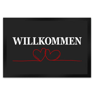 Willkommen Fußmatte