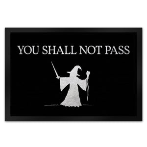 You shall not pass Zauberer Fußmatte
