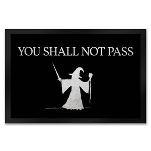 You shall not pass Zauberer Fußmatte