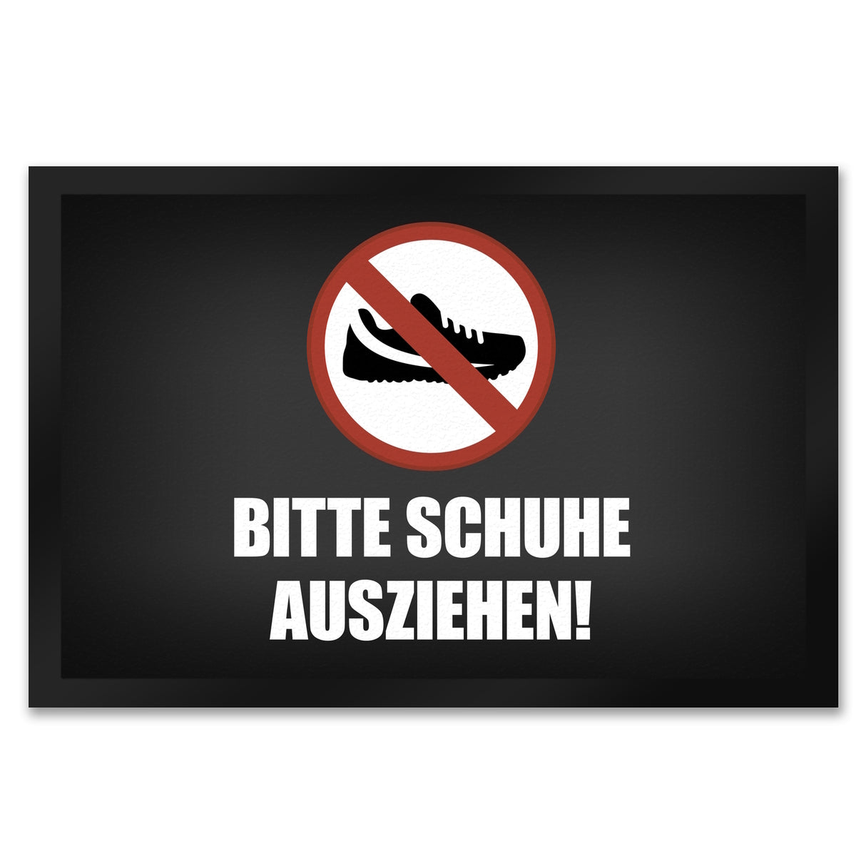 Bitte Schuhe ausziehen Fußmatte