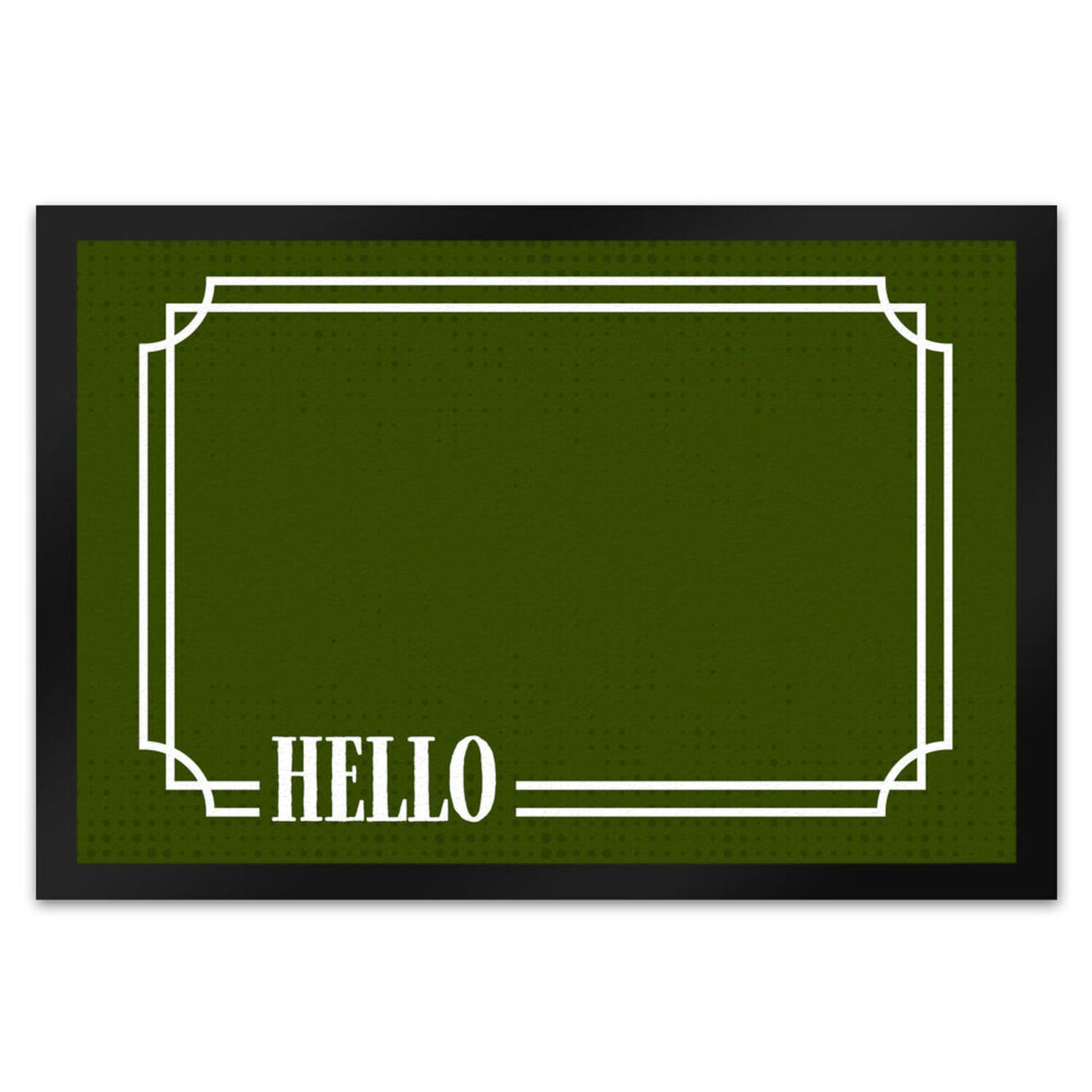 Hello Fußmatte Besuch Gast Gäste Begrüßung Wohnungstüre Türe Zuhause