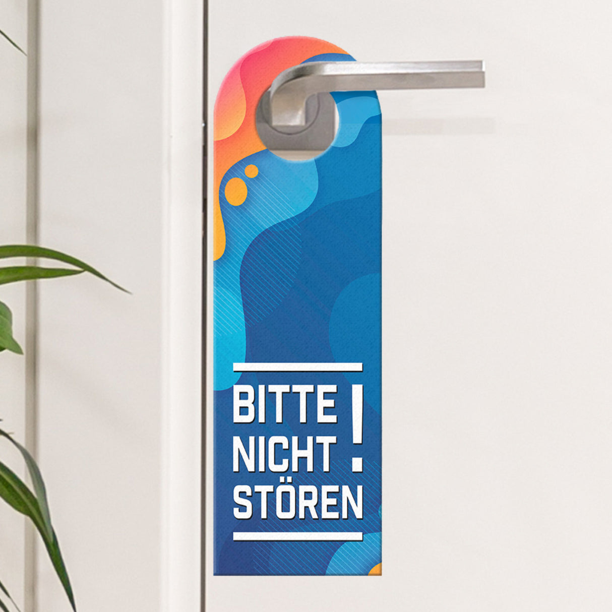 Bitte nicht stören Türhänger für die Türklinke Bürotüre Zimmertüre Geschäft Privat Büro