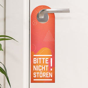 Bitte nicht stören Türhänger für die Türklinke Bürotüre Zimmertüre Geschäft Privat Büro