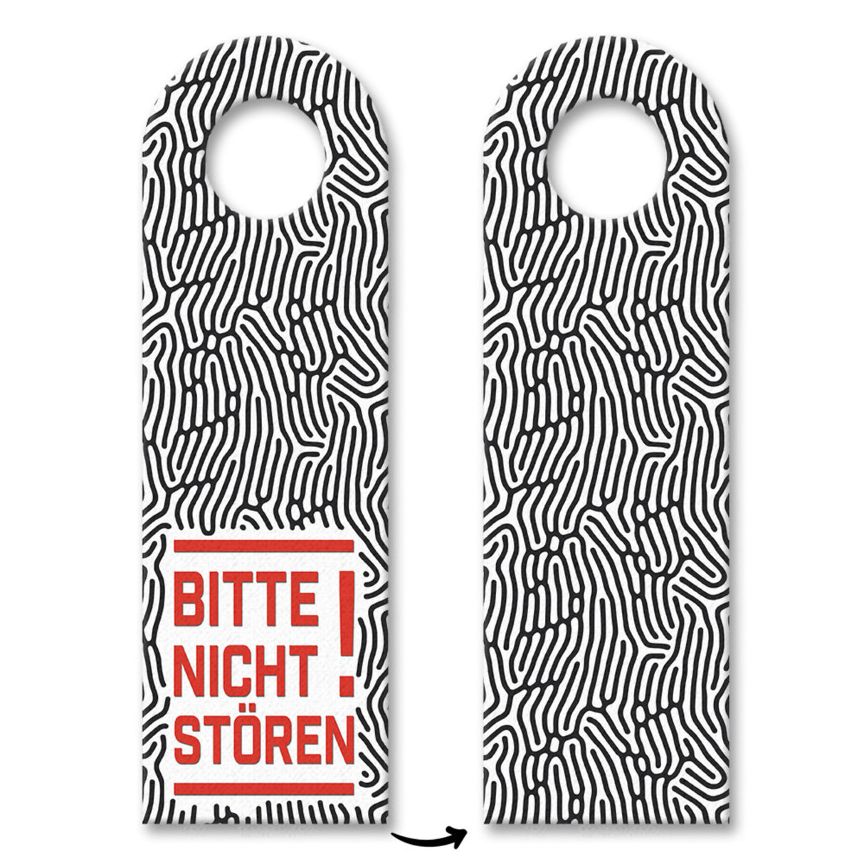 Bitte nicht stören Türhänger für die Türklinke Bürotüre Zimmertüre Geschäft Privat Büro