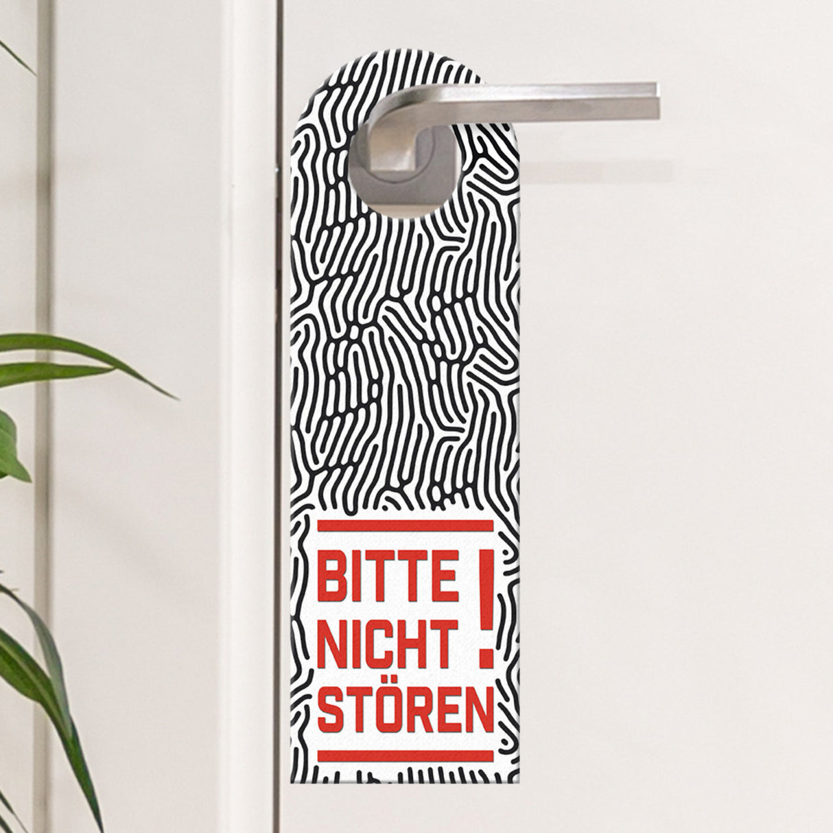 Bitte nicht stören Türhänger für die Türklinke Bürotüre Zimmertüre Geschäft Privat Büro