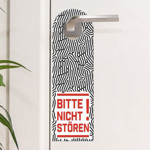 Bitte nicht stören Türhänger für die Türklinke Bürotüre Zimmertüre Geschäft Privat Büro