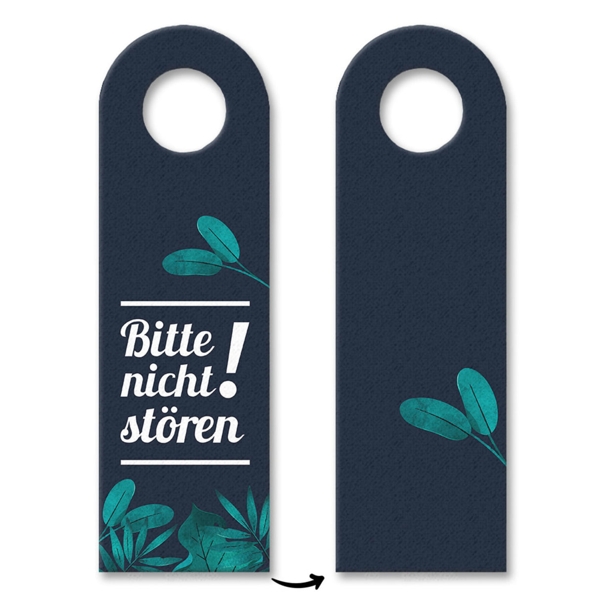 Bitte nicht stören Türhänger für die Türklinke Bürotüre Zimmertüre Geschäft Privat Büro