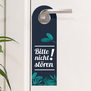 Bitte nicht stören Türhänger für die Türklinke Bürotüre Zimmertüre Geschäft Privat Büro