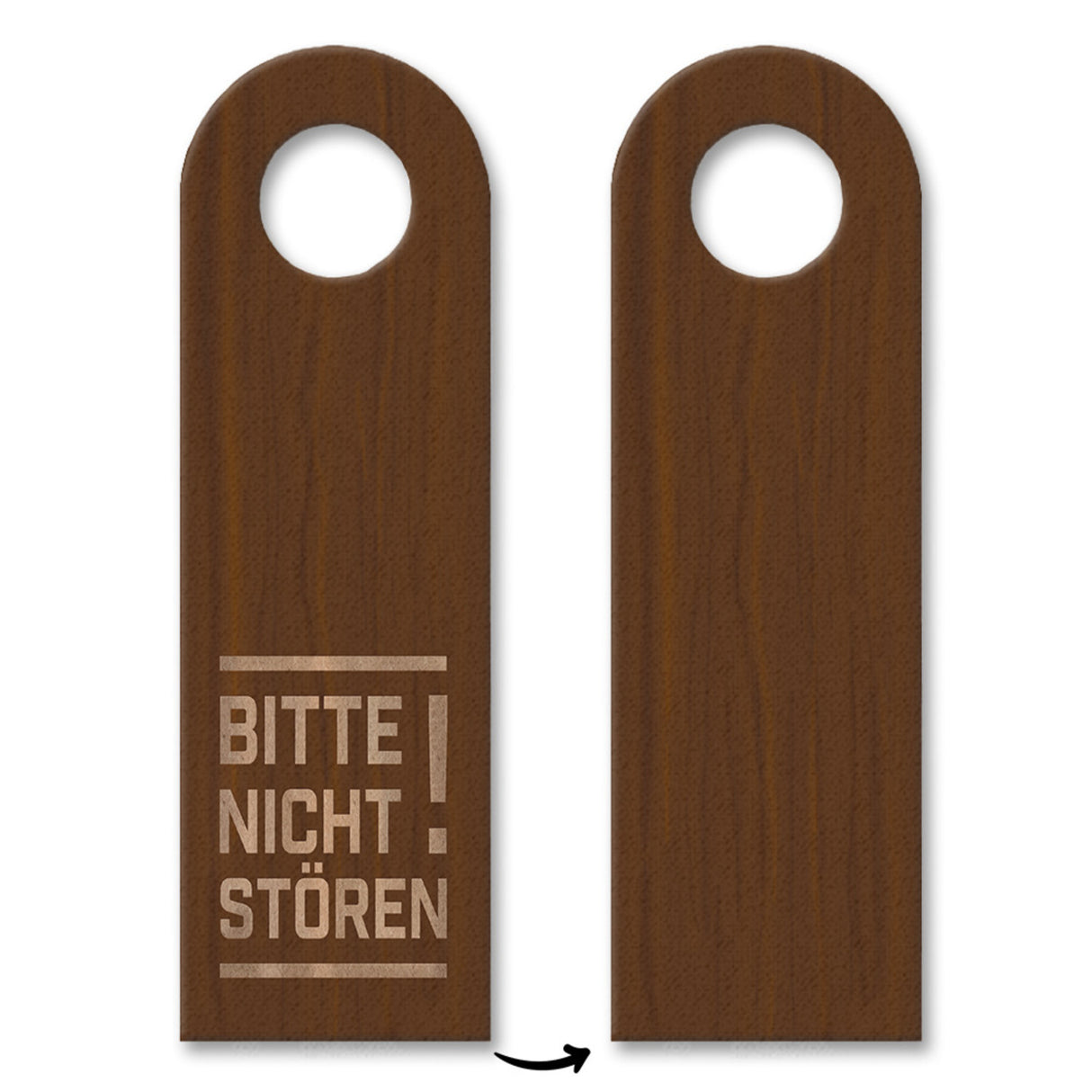 Bitte nicht stören Türhänger für die Türklinke Bürotüre Zimmertüre Geschäft Privat Büro
