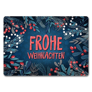 Frohe Weihnachten Fußmatte