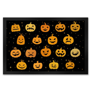 Kürbis Fußmatte Halloween Nacht Angst Schreck Hexe Zombie Blut Kinder