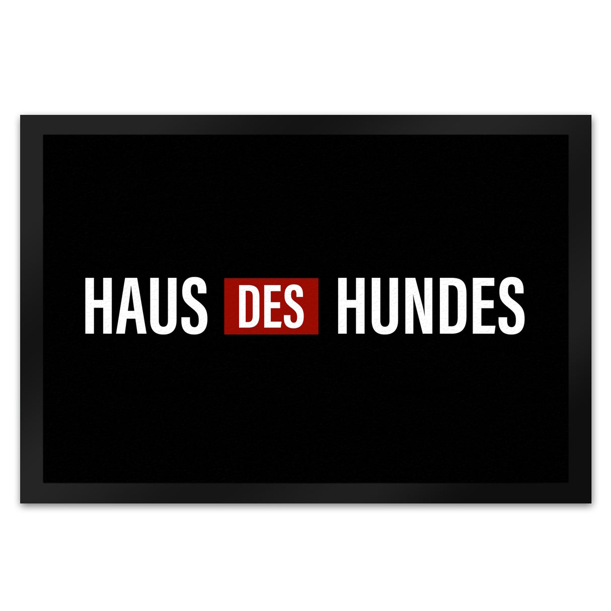 Haus des Hundes Fußmatte