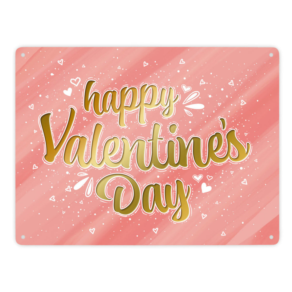 Liebes Spruch Metallschild - Valentinstag Liebe Glück Pärchen Herz Frau Mann Paar Ehe
